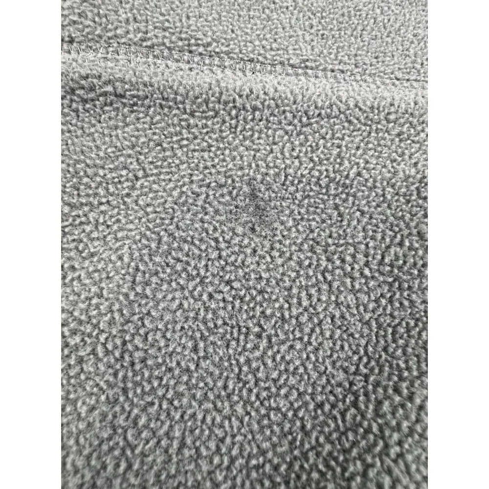 Timberland Mens Gray Full-Zip Fleece Vest L With Pockets - Picture 5 of 8